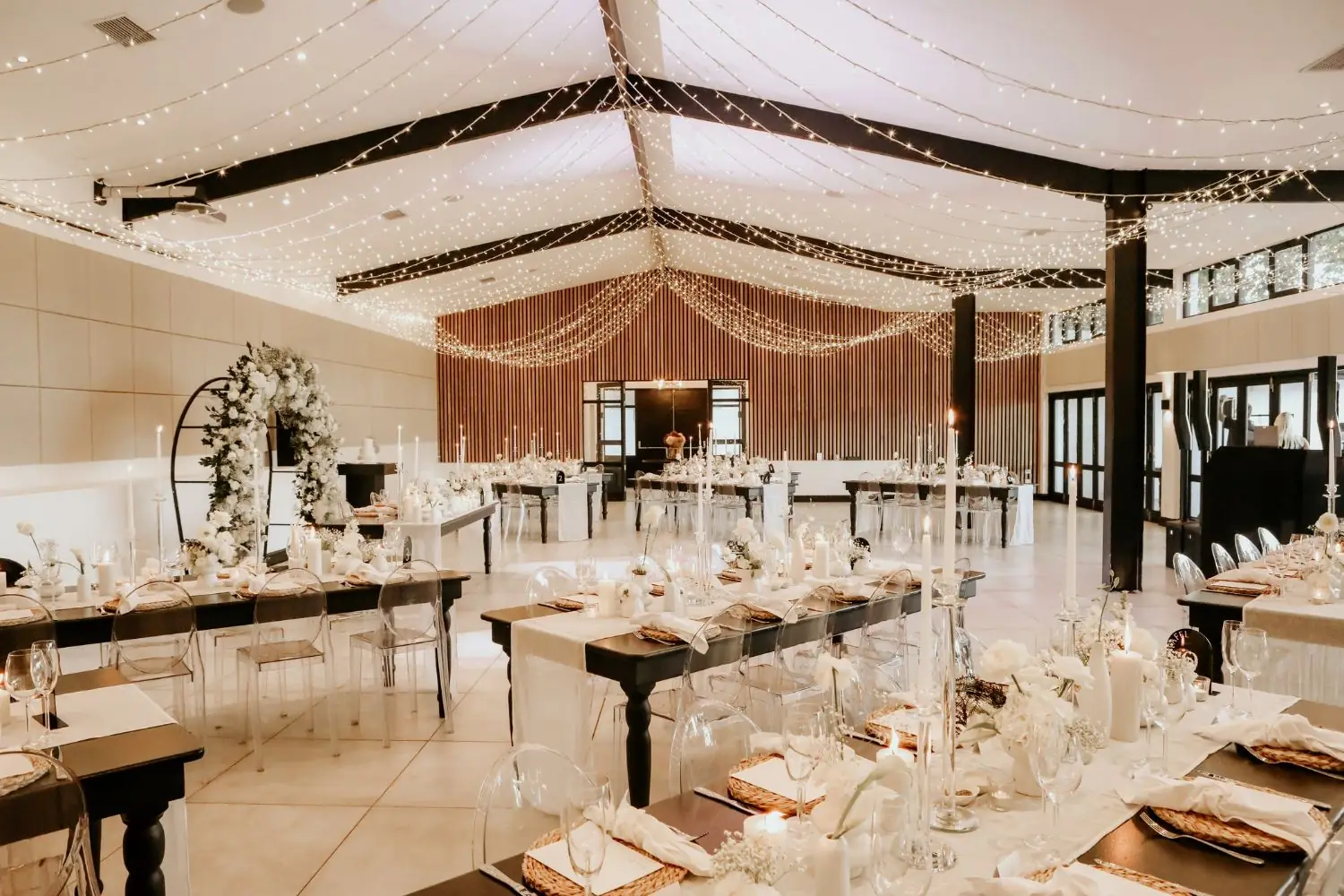 The Main Hall set for an event